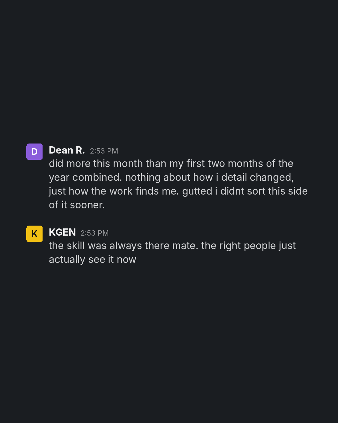 Detailer testimonial 10
